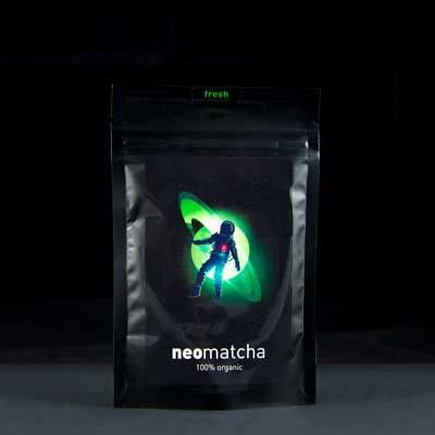 organic matcha (culinary grade) in convenient bag